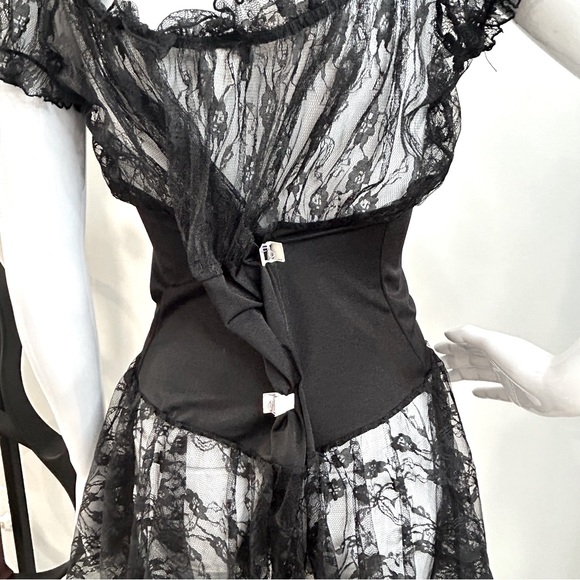 Coquette Corset Waist XL Lace Baby Doll Lingerie - Picture 15 of 15